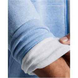 UNDER ARMOUR Essential Fleece Kapuzenjacke Herren 466 - horizon blue medium heather/horizon blue XXL