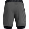 UNDER ARMOUR Vanish Woven 2in1 Trainingsshorts Herren 025 - castlerock/black/black S