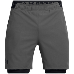 UNDER ARMOUR Vanish Woven 2in1 Trainingsshorts Herren 025 - castlerock/black/black M