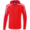 erima Liga Line 2.0 Trainingsjacke mit Kapuze red/tango red/white M