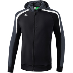 erima Liga Line 2.0 Trainingsjacke mit Kapuze black/dark grey/white 3XL