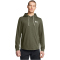 UNDER ARMOUR Rival Terry Hoodie Herren 390 - marine od green/onyx white L