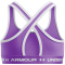 UNDER ARMOUR Crossback Sport-BH M&auml;dchen 525 - lavish/salt purple M (137-149 cm)