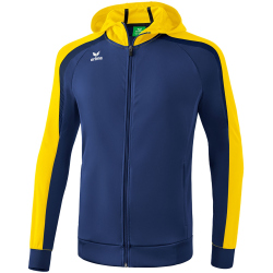 erima Liga Line 2.0 Trainingsjacke mit Kapuze new navy/yellow/dark navy XXL