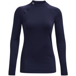 UNDER ARMOUR HeatGear Authentics Stehkragen-Shirt Damen...