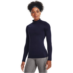 UNDER ARMOUR HeatGear Authentics Stehkragen-Shirt Damen...