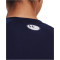 UNDER ARMOUR ColdGear Authentics langarm Sportshirt Damen 410 - midnight navy/white XL