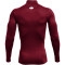 UNDER ARMOUR ColdGear Mock Kompressionsshirt Herren 625 - cardinal/white L