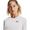 UNDER ARMOUR HeatGear langarm Kompressionsshirt Damen 100 - white/black S