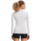 UNDER ARMOUR HeatGear langarm Kompressionsshirt Damen 100 - white/black M