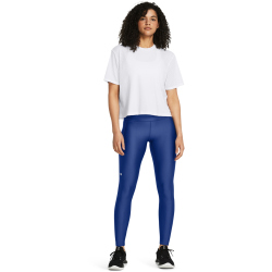 UNDER ARMOUR HeatGear Armour HiRise Leggings Damen 432 - tech blue/white XS