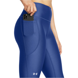 UNDER ARMOUR HeatGear Armour HiRise Leggings Damen 432 - tech blue/white XL