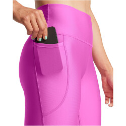 UNDER ARMOUR HeatGear Armour No-Slip Waistband Ankle-Leggings Damen 572 - vivid magenta/white M