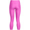 UNDER ARMOUR HeatGear Armour No-Slip Waistband Ankle-Leggings Damen 572 - vivid magenta/white M