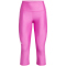 UNDER ARMOUR HeatGear Armour No-Slip Waistband Caprihose Damen 572 - vivid magenta/white XL