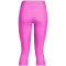 UNDER ARMOUR HeatGear Armour No-Slip Waistband Caprihose Damen 572 - vivid magenta/white XL