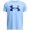 UNDER ARMOUR Tech Big Logo Trainingsshirt Jungen 465 - horizon blue/tech blue M (137-149 cm)