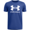 UNDER ARMOUR Sportstyle Logo kurzarm Trainingsshirt Jungen 432 - tech blue/white M (137-149 cm)