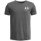 UNDER ARMOUR Sportstyle Logo kurzarm Trainingsshirt Jungen 025 - castlerock medium heather/white S (127-137 cm)
