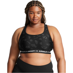 UNDER ARMOUR Crossback Print Mid Support Sport-BH Damen...