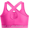 UNDER ARMOUR Crossback Mid Sport-BH Damen 654 - rebel pink/rebel pink/white 1X
