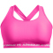 UNDER ARMOUR Crossback Mid Sport-BH Damen 654 - rebel pink/rebel pink/white 3X