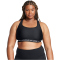 UNDER ARMOUR Crossback Mid Sport-BH Damen 003 - black/black/white 3X