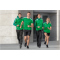 erima Liga Line 2.0 Trainingsjacke mit Kapuze Damen grey melange/black/green gecko 34