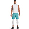 UNDER ARMOUR HeatGear Mock Funktions-Tanktop Herren 100 - white/black S
