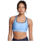 UNDER ARMOUR Armour Mid Crossback Sport-BH Damen 465 - horizon blue/midnight navy/white XS