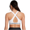 UNDER ARMOUR Armour Mid Crossback Sport-BH Damen 101 - white/white/black XS
