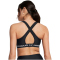 UNDER ARMOUR Armour Mid Crossback Sport-BH Damen 006 - black/black/white XS