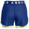 UNDER ARMOUR Play Up 2in1 Shorts Damen 432 - tech blue/retro green/white XS