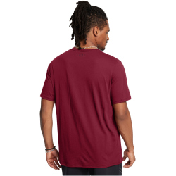 UNDER ARMOUR Team Issue Wordmark kurzarm Trainingsshirt Herren 625 - cardinal/dark maroon S