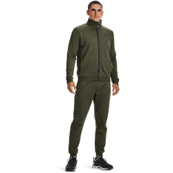 UNDER ARMOUR Sportstyle Jacke aus Trikotstoff Herren 390 - marine od green/black S
