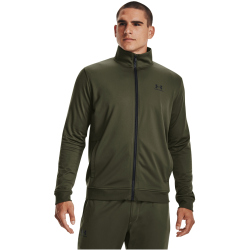 UNDER ARMOUR Sportstyle Jacke aus Trikotstoff Herren 390 - marine od green/black S