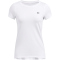 UNDER ARMOUR HeatGear Armour kurzarm Trainingsshirt Damen 102 - white/black XS