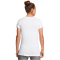 UNDER ARMOUR HeatGear Armour kurzarm Trainingsshirt Damen 102 - white/black XL