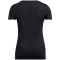 UNDER ARMOUR HeatGear Armour kurzarm Trainingsshirt Damen 002 - black/white XS