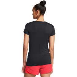 UNDER ARMOUR HeatGear Armour kurzarm Trainingsshirt Damen 002 - black/white M