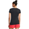 UNDER ARMOUR HeatGear Armour kurzarm Trainingsshirt Damen 002 - black/white M