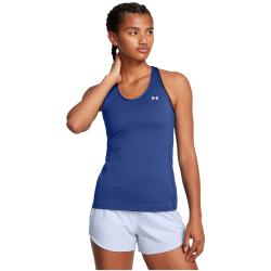 UNDER ARMOUR HeatGear Armour Racer Tanktop Damen 432 - tech blue/white XS