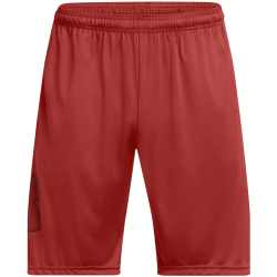 UNDER ARMOUR Tech Graphic Trainingsshorts Herren 840 - ether blue full heather/ruby brown XL