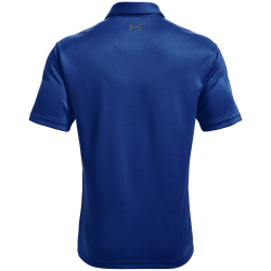 UNDER ARMOUR Tech Poloshirt Herren 432 - tech blue/pitch gray M/T