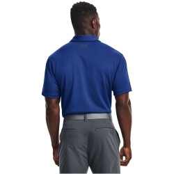 UNDER ARMOUR Tech Poloshirt Herren 432 - tech blue/pitch gray M/T