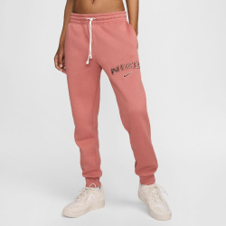 NIKE Sportswear Phoenix Fleece MR STD Logo Jogginghose Damen