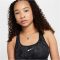 NIKE Pro Swoosh Allover Print wendbarer Sport-BH Mädchen