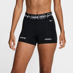 NIKE Pro Dri-FIT Mid-Waist 3" kurze Leggings Damen