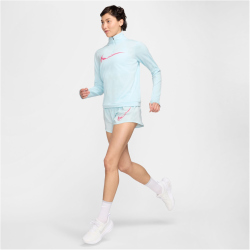 NIKE Swoosh 1/2-Zip Laufshirt Damen