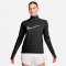 NIKE Swoosh 1/2-Zip Laufshirt Damen